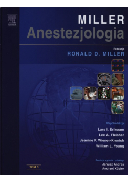 Anestezjologia Millera Tom 3 Urban & Partner