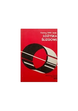 ŁOŻYSKA ŚLIZGOWE Katalog SWW 0638