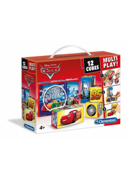 Klocki Cubes Multiplay Auta