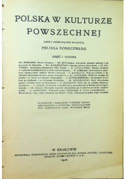 Polska w kulturze powszechnej Część 1 1918 r
