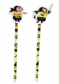 Ołówek z gumką Minionki