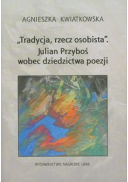 Tradycja rzecz osobista