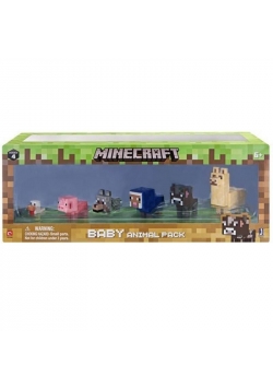 Minecraft - zestaw młodych zwierzątek domowych