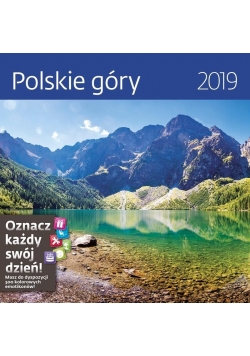 Kalendarz 2019 30x30 Polskie Góry HELMA