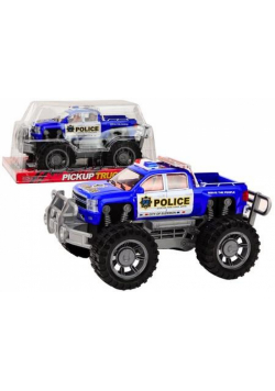 Samochód Policji Pickup niebieski