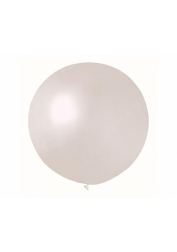 Balon kula metaliczna perłowa 65cm
