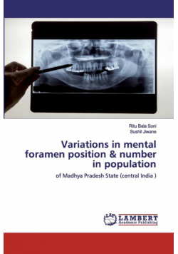Variations in mental foramen position & number in population