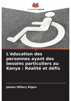 L'éducation des personnes ayant des besoins particuliers au Kenya