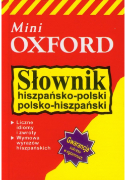 Słownik hiszpańsko-polski, polsko-hiszpański mini