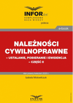 Należności cywilnoprawne – ustalanie, pobieranie i ewidencja – część II