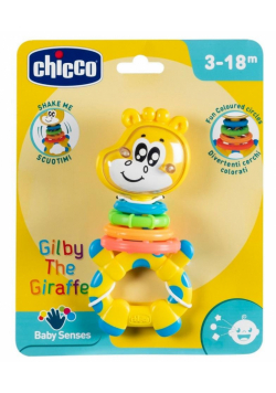 Grzechotka Żyrafa Gilby