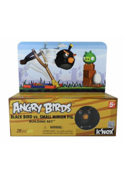 Angry Birds Bulding set Black Bird vs Small Minion Pig