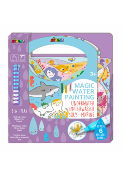 Magiczne wodne kolorowanie Pod wodą