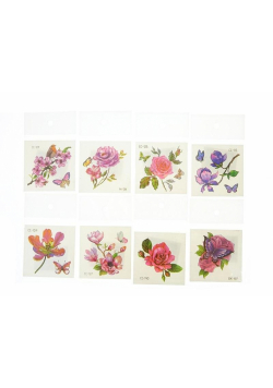 Tatuaże 6x6cm MIX