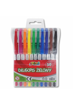 Długopis żelowy Penmate Kolori 10 kolorów