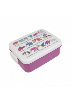 Lunch box wzór Słonie