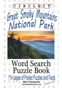 Circle It, Great Smoky Mountains National Park Facts, Pocket Size, Word Search, Puzzle Book