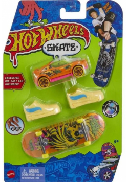 Hot Wheels Skate Deskorolka + buty + auto HNG59