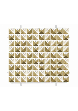 Panel dekoracyjny szampański 3D 30x30cm