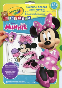 Kolorowanka Kształty i kolory Minnie