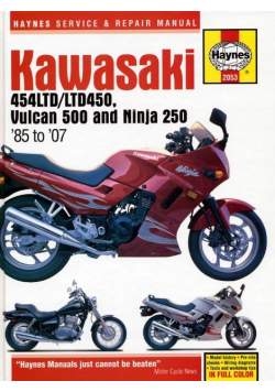 Kawasaki 454LTD / LTD450, Vulcan 500 Ninja 250