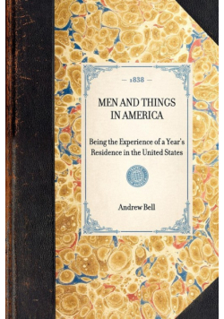 Men and Things in America