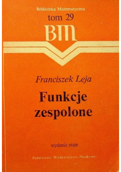 Funkcje zespolone