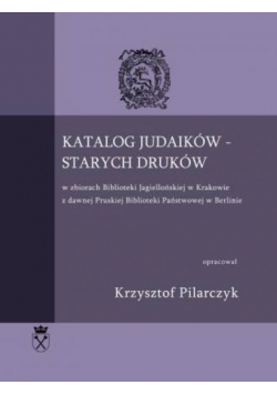 Katalog judaików tarych druków