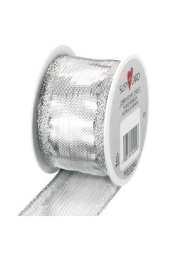 Wstążka 2mx40mm srebrna