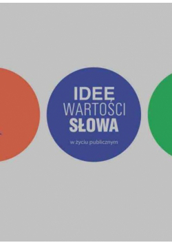 Idee, wartości, słowa w życiu publicznym