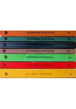Teologia Moralna Dar Wezwanie Odpowiedź Tom 1 do 7
