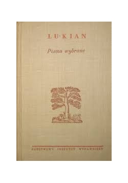 Lukian pisma wybrane