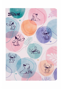 Paczka Zeszyt A5 60 k. kratka Disney Fashion wzór 1 Stitch 6 szt.