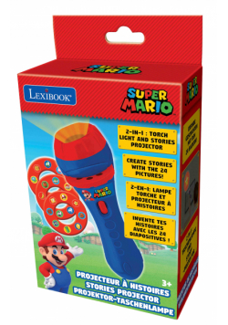 Latarka z projektorem Super Mario LTC050NI
