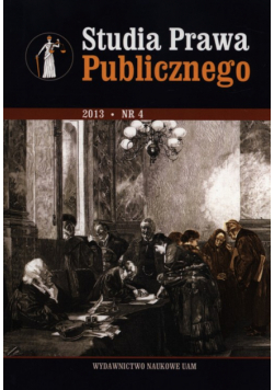 Studia prawa publicznego 4/2013