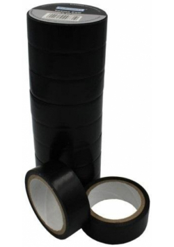 Taśma PVC 4,5m czarna 10szt
