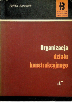Organizacja działu konstrukcyjnego