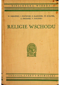 Religie wschodu ok 1938 r.