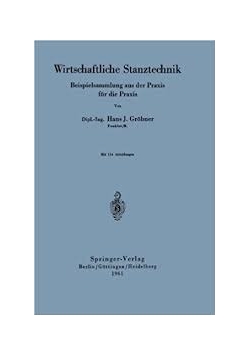 Wirtschaftliche Stanztechnik
