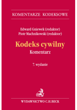 Kodeks cywilny Komentarz