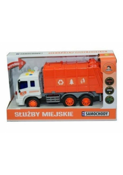 Służby miejskie kontener z napędem 1:16 30cm