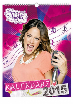 Kalendarz 2015 Disney Violetta