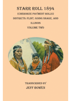 Starr Roll 1894 (Cherokee Payment Rolls)    Volume Two