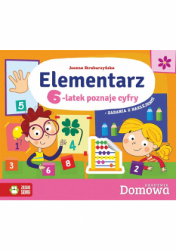 Elementarz. 6-latek poznaje cyfry