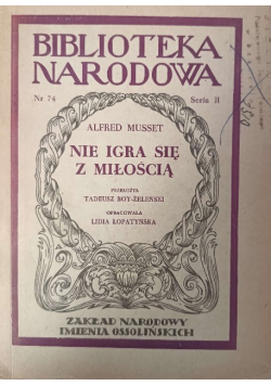 Nie igra się z miłością