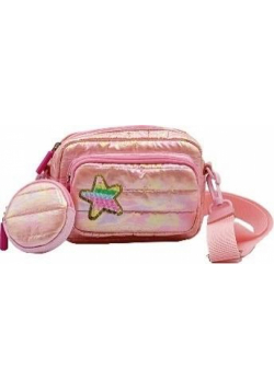 Torebka puffy rózowa STnux