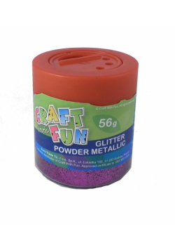 Brokat sypki fioletowy 56g