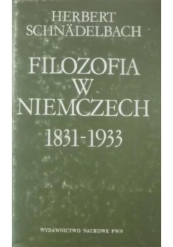 Filozofia w Niemczech 1831-1933
