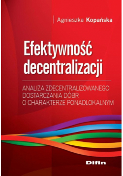 Efektywność decentralizacji