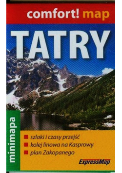 Tatry minimapa 1:80 000, ExpressMap